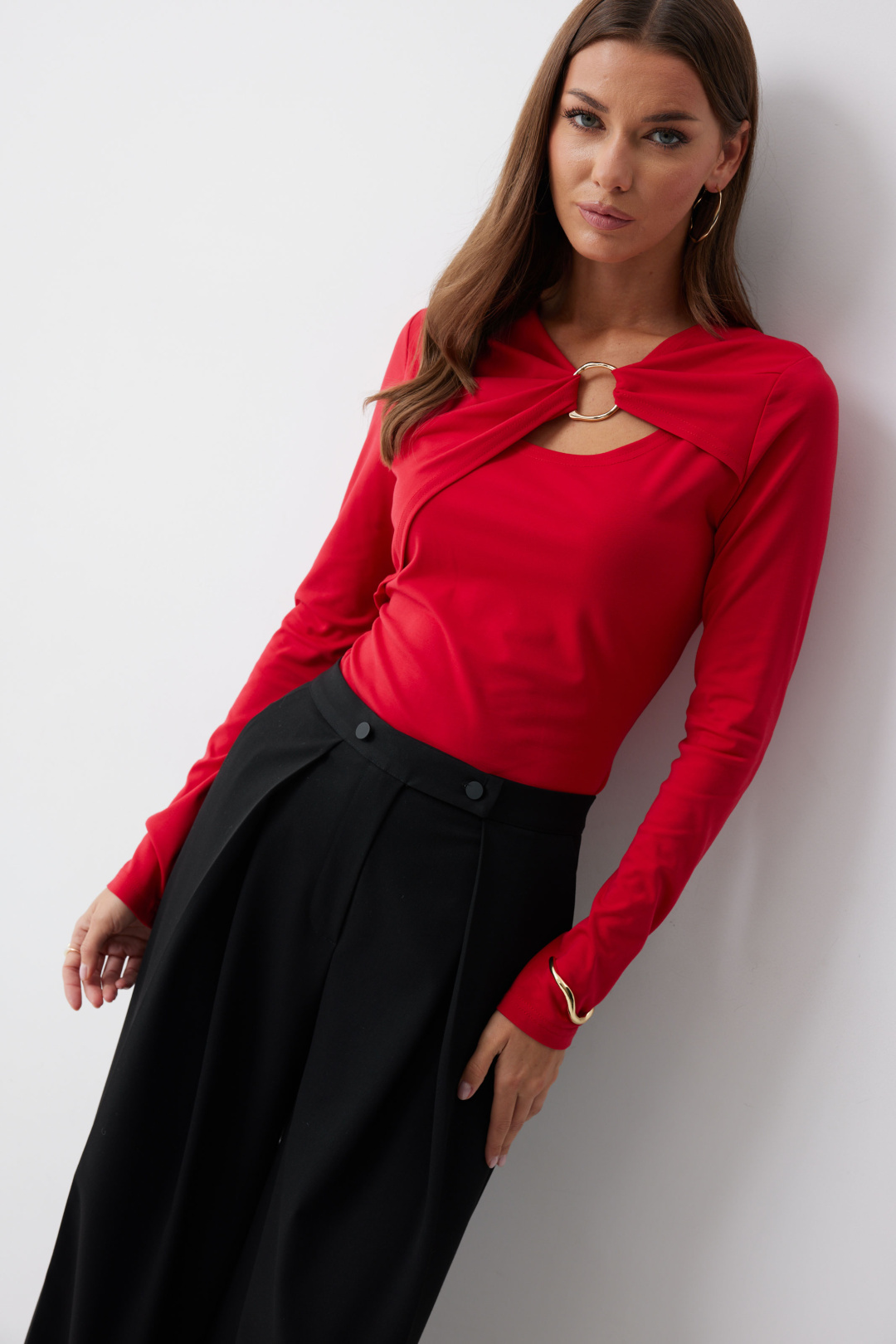 Джемпер ЛЮШе 4232 красный - фото 5