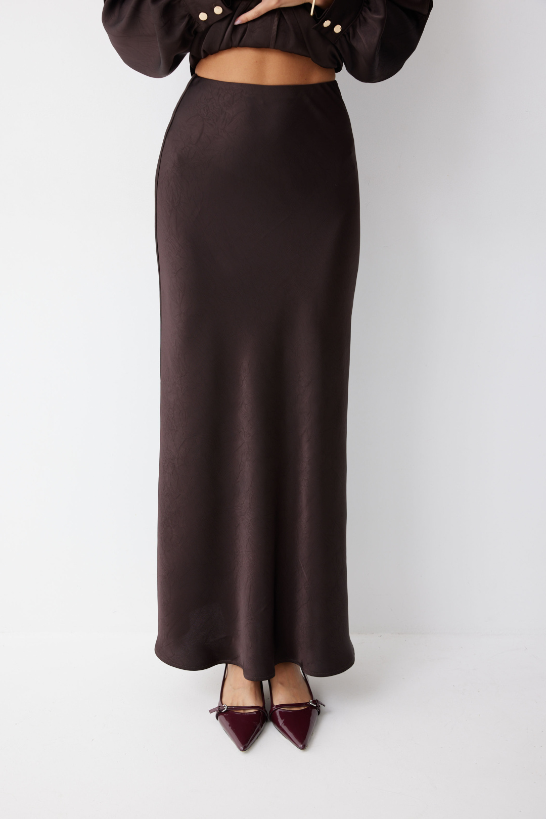 Юбка ЛЮШе 4238 коричневый - фото 2