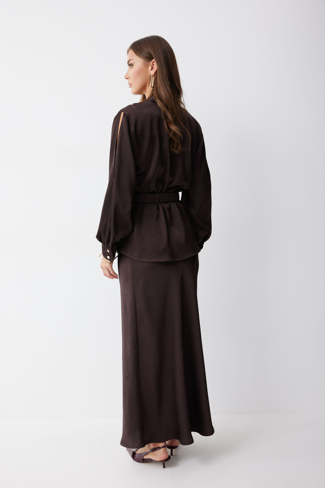 Юбка ЛЮШе 4238 коричневый - фото 3