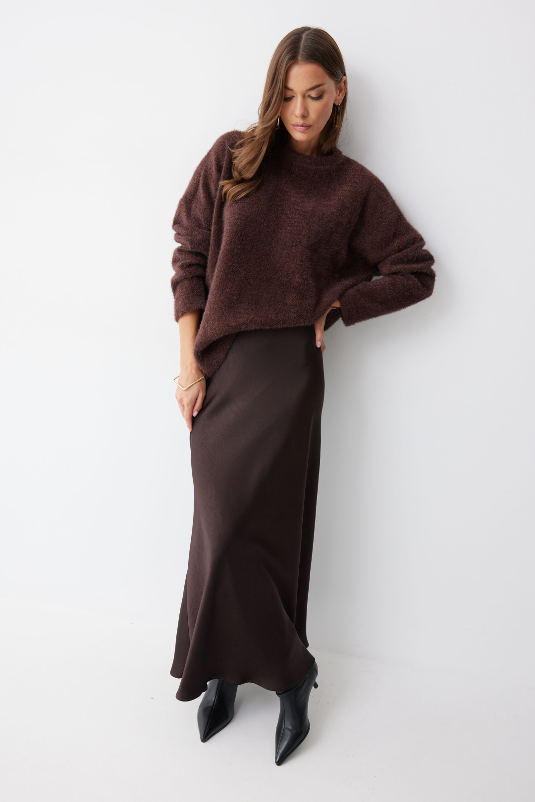 Юбка ЛЮШе 4238 коричневый - фото 5