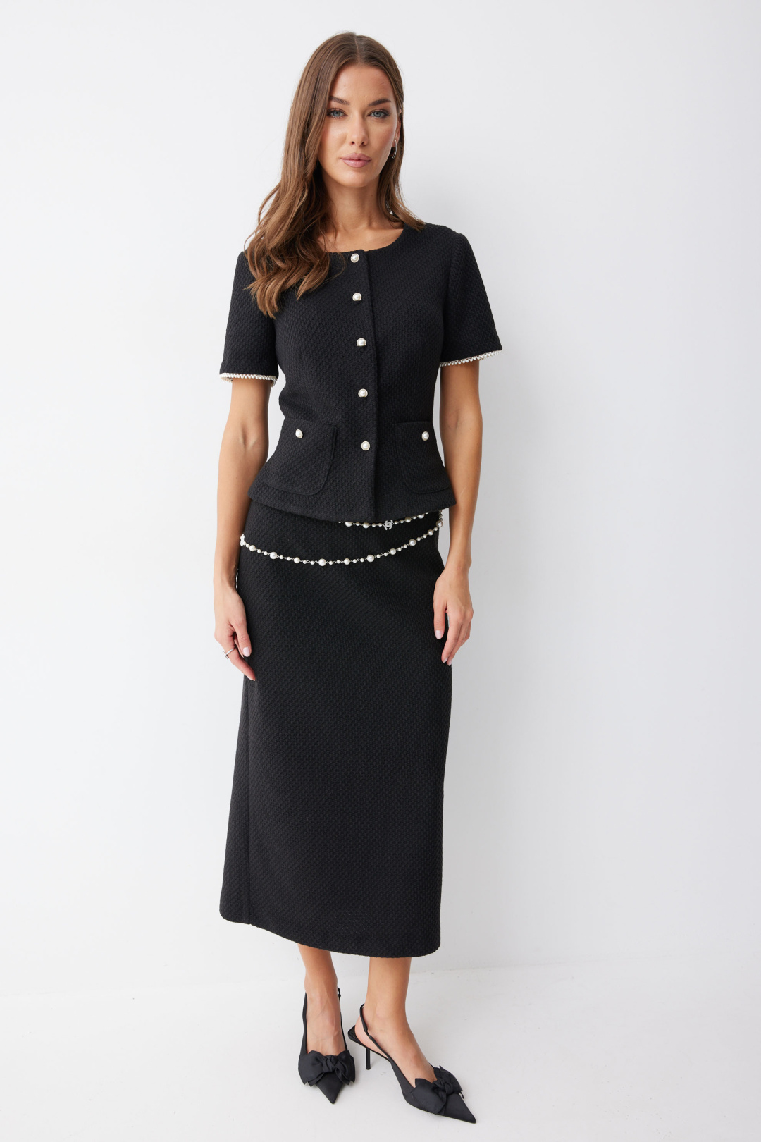 Костюм ЛЮШе 4241 черный - фото 1