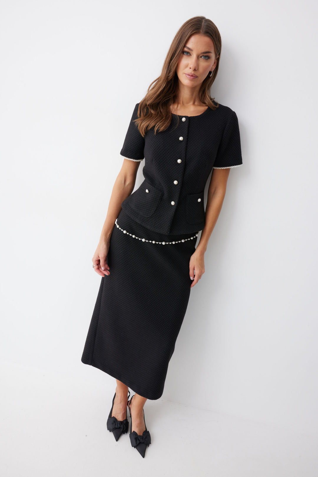 Костюм ЛЮШе 4241 черный - фото 6