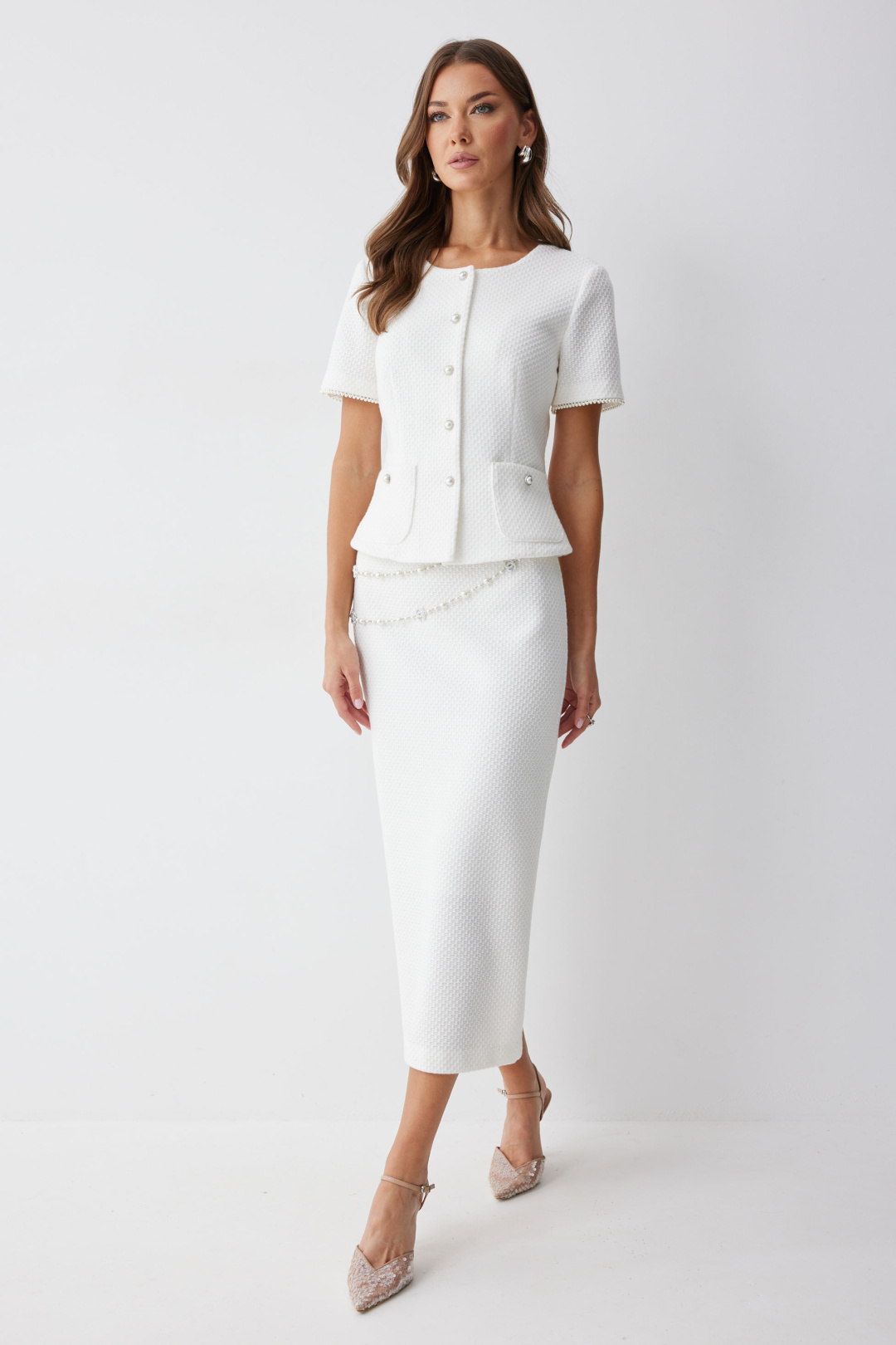 Костюм ЛЮШе 4241 молоко - фото 1