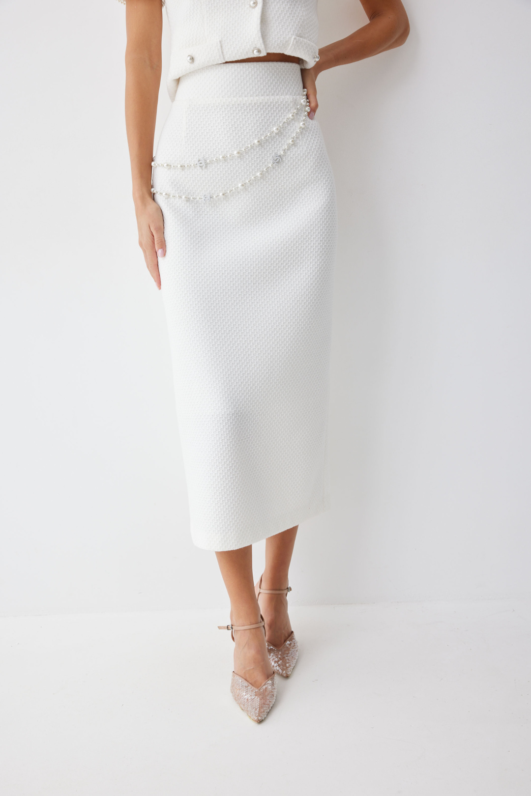 Костюм ЛЮШе 4241 молоко - фото 5