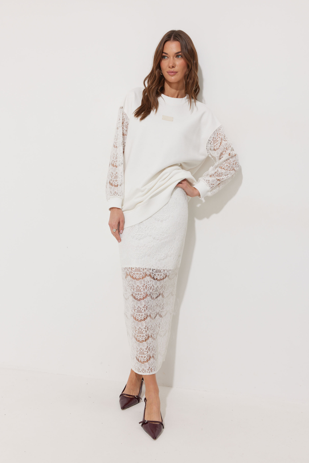 Костюм ЛЮШе 4264 молоко - фото 3