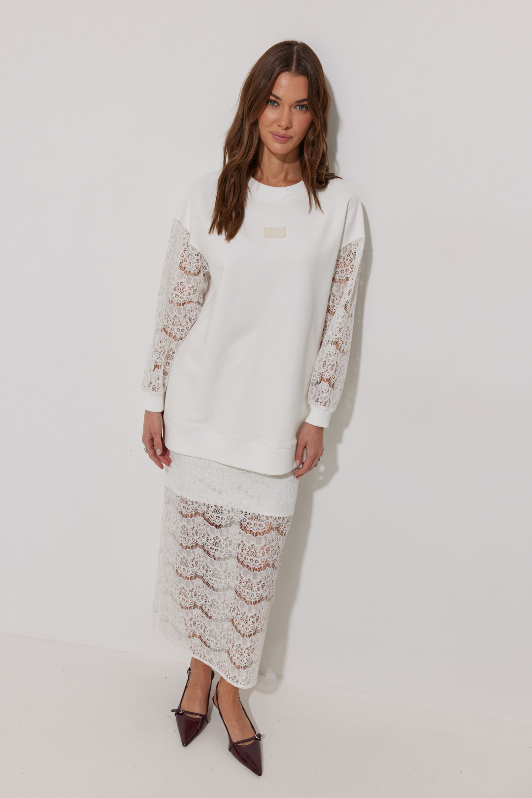 Костюм ЛЮШе 4264 молоко - фото 4