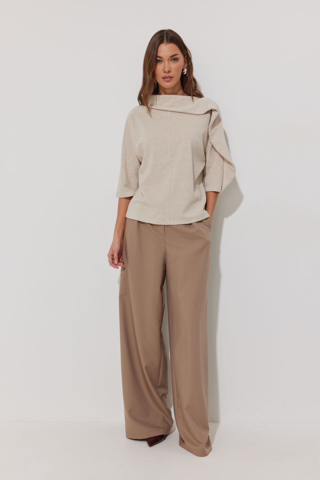 Джемпер ЛЮШе 4265 бежевый - фото 2