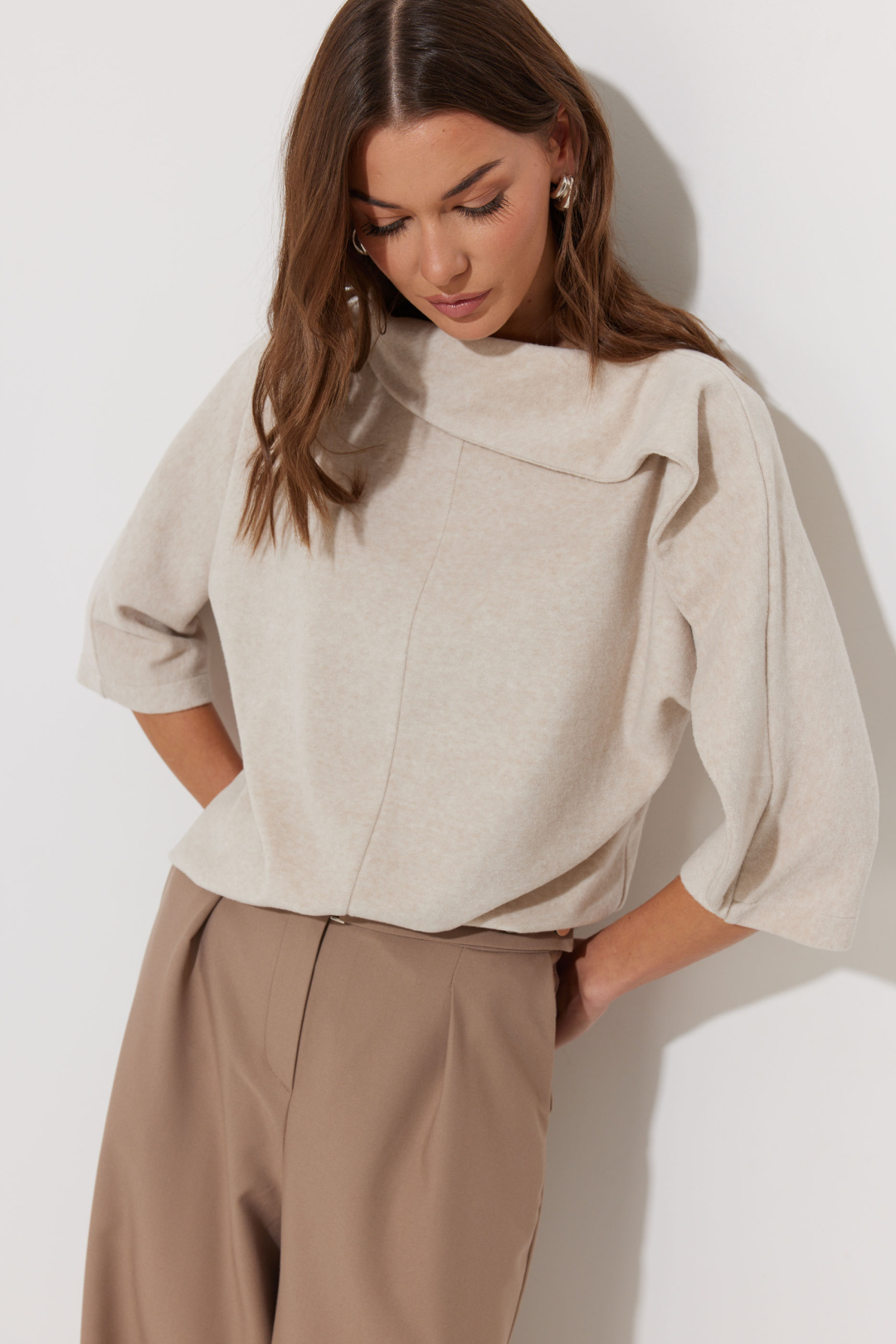 Джемпер ЛЮШе 4265 бежевый - фото 6