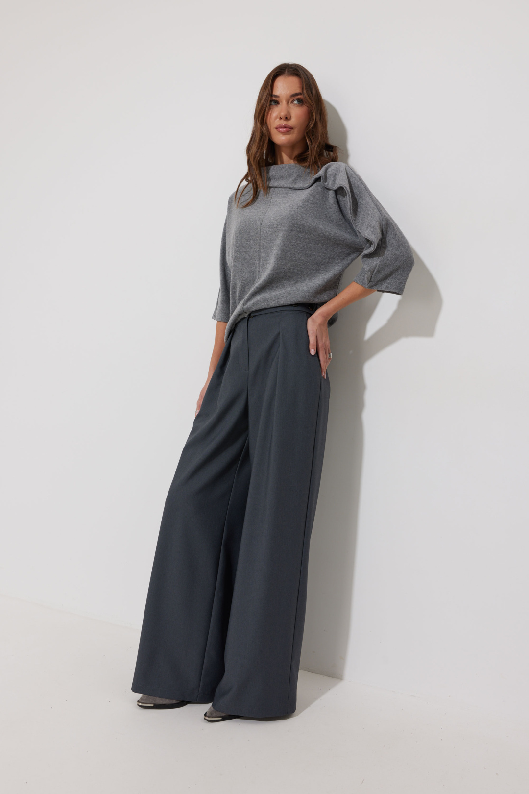 Джемпер ЛЮШе 4265 серый - фото 6