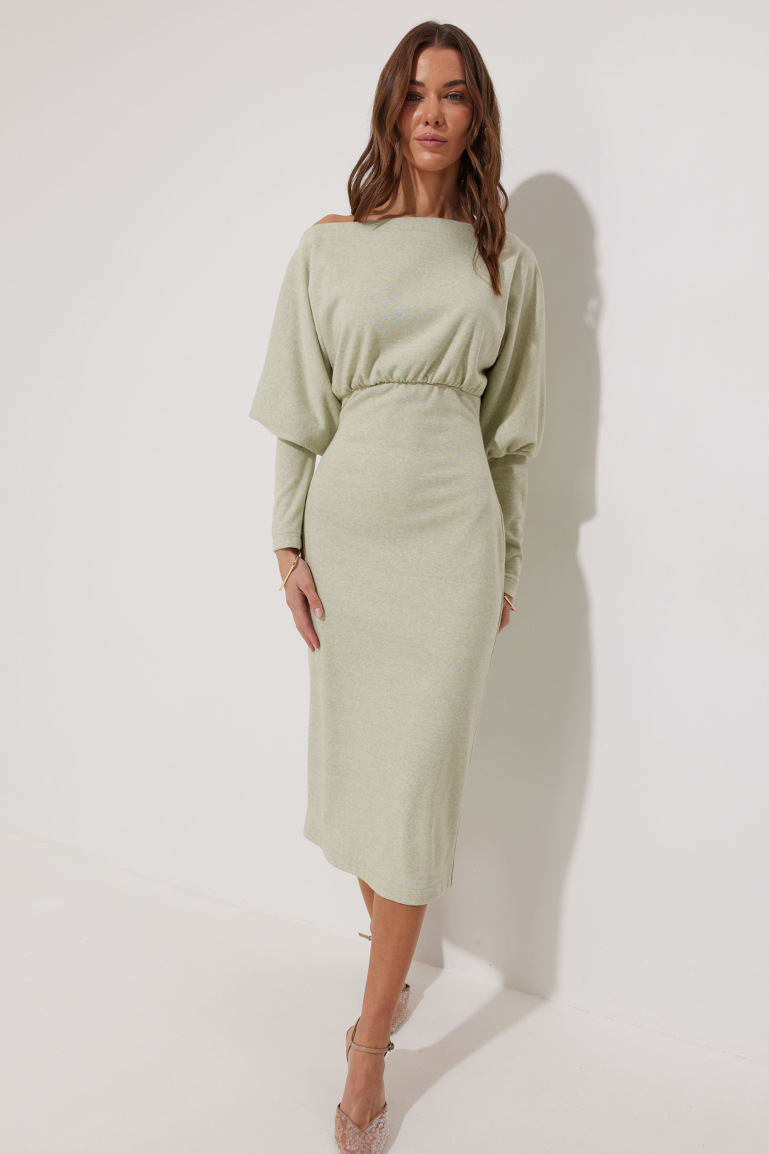 Платье ЛЮШе 4266 бледно-зеленый - фото 3