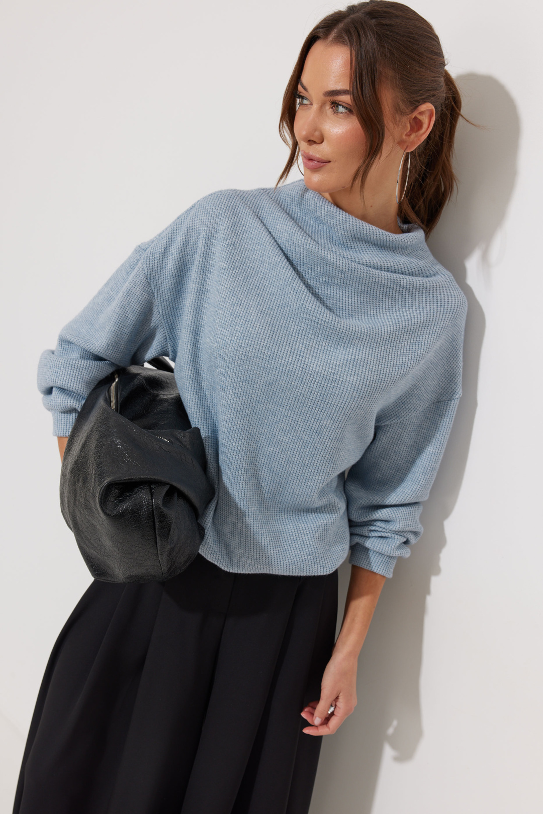 Джемпер ЛЮШе 4269 голубой - фото 1