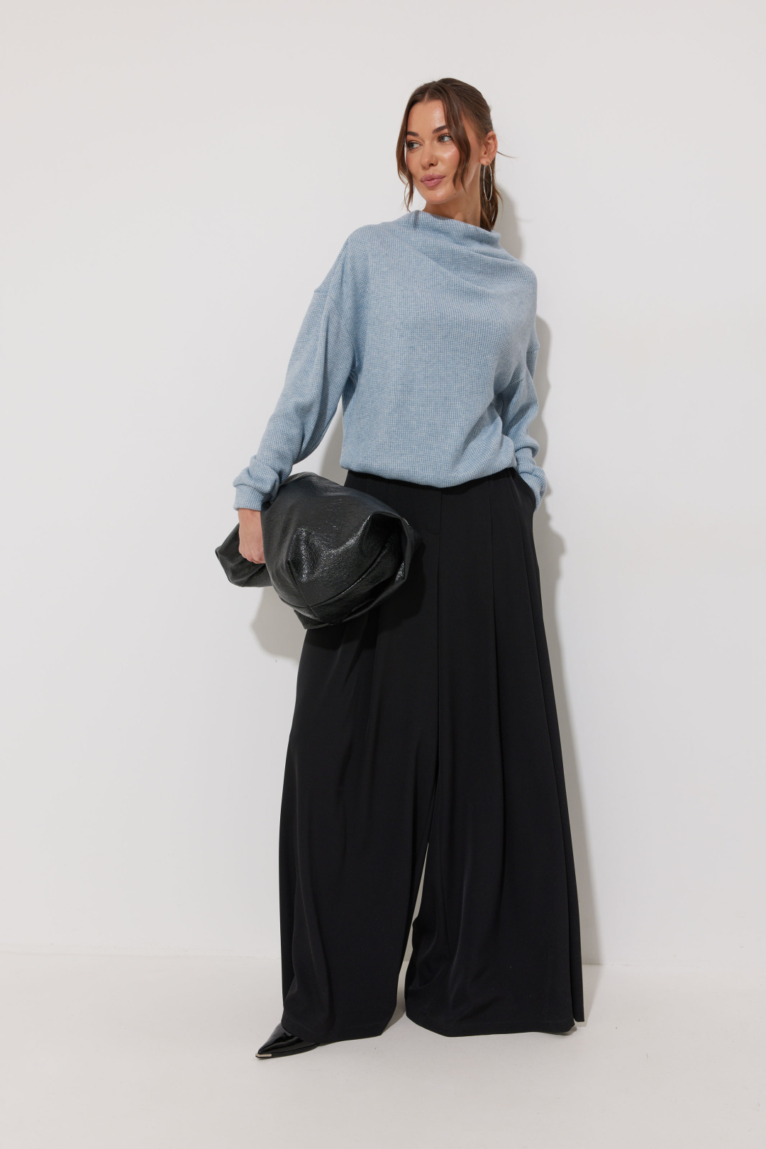 Джемпер ЛЮШе 4269 голубой - фото 3