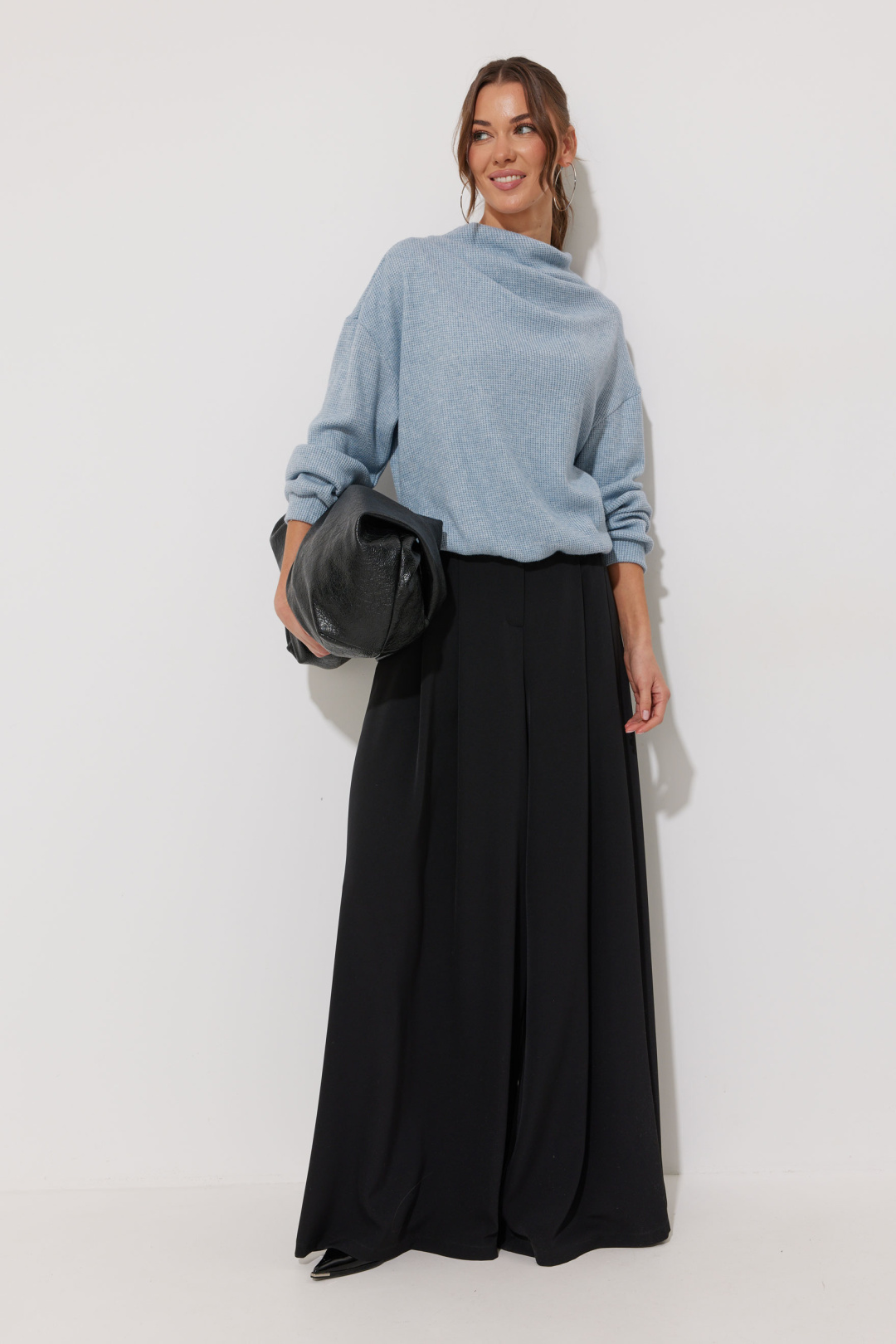 Джемпер ЛЮШе 4269 голубой - фото 4