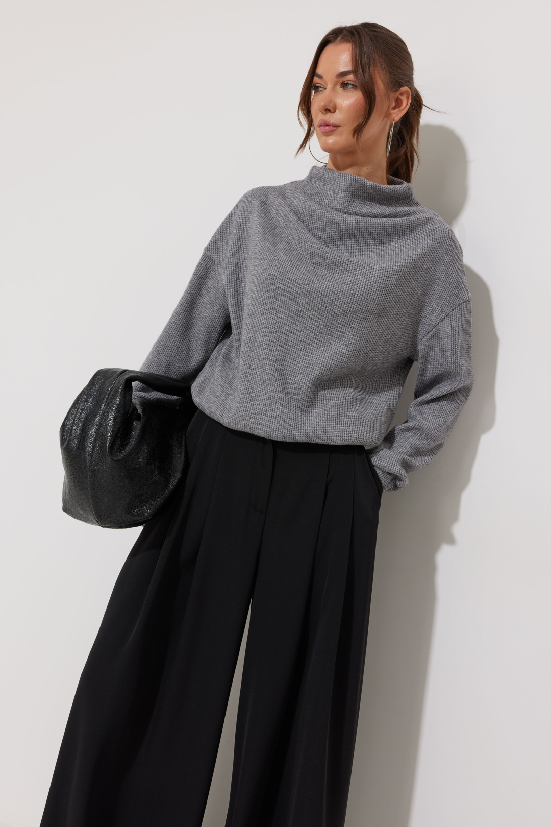 Джемпер ЛЮШе 4269 серый - фото 1