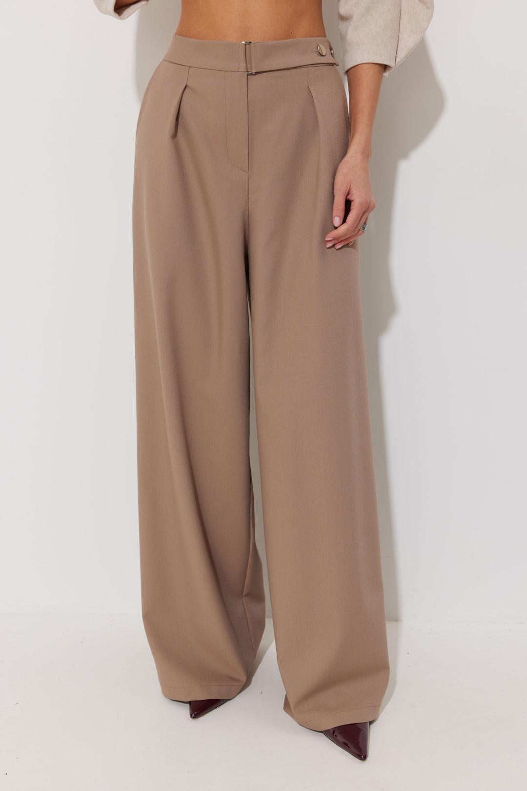 Брюки ЛЮШе 4272 бежевый - фото 2