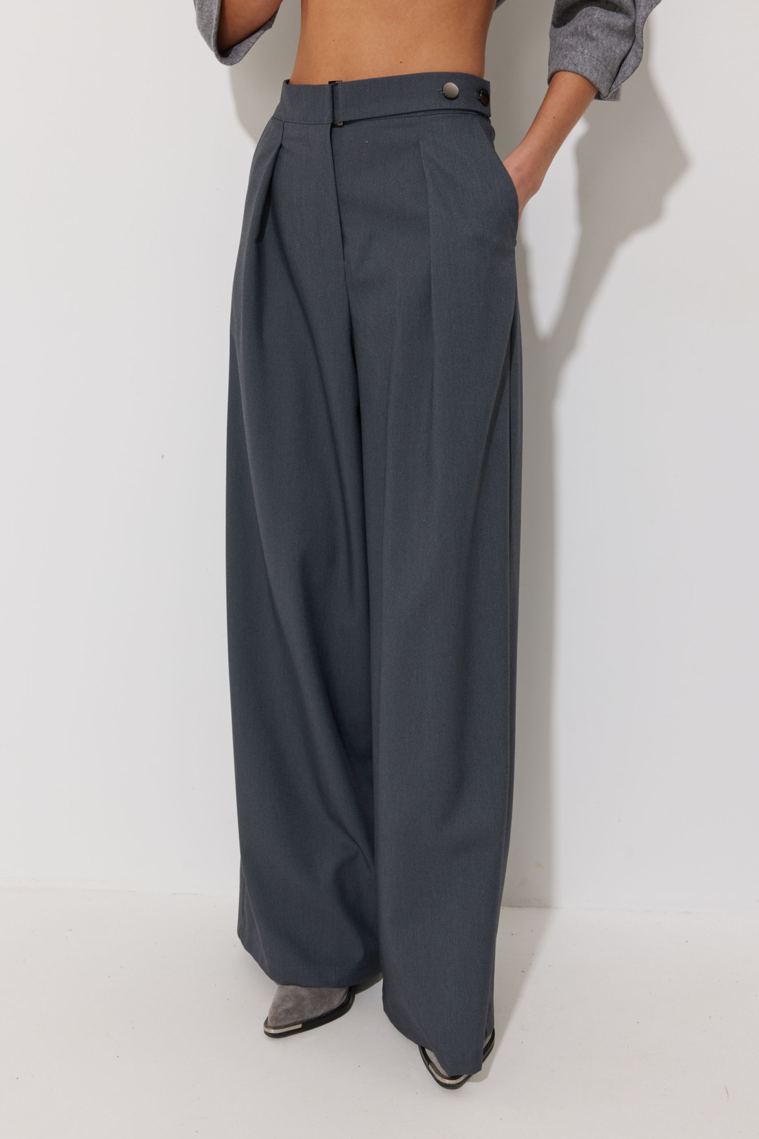 Брюки ЛЮШе 4272 серый - фото 3