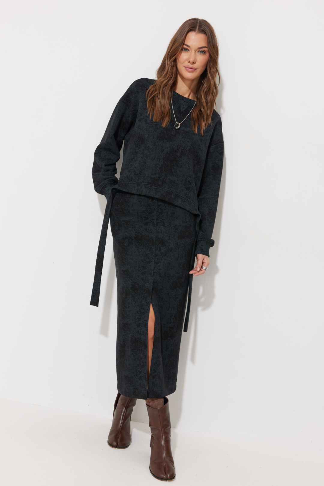 Костюм ЛЮШе 4273 черный - фото 1