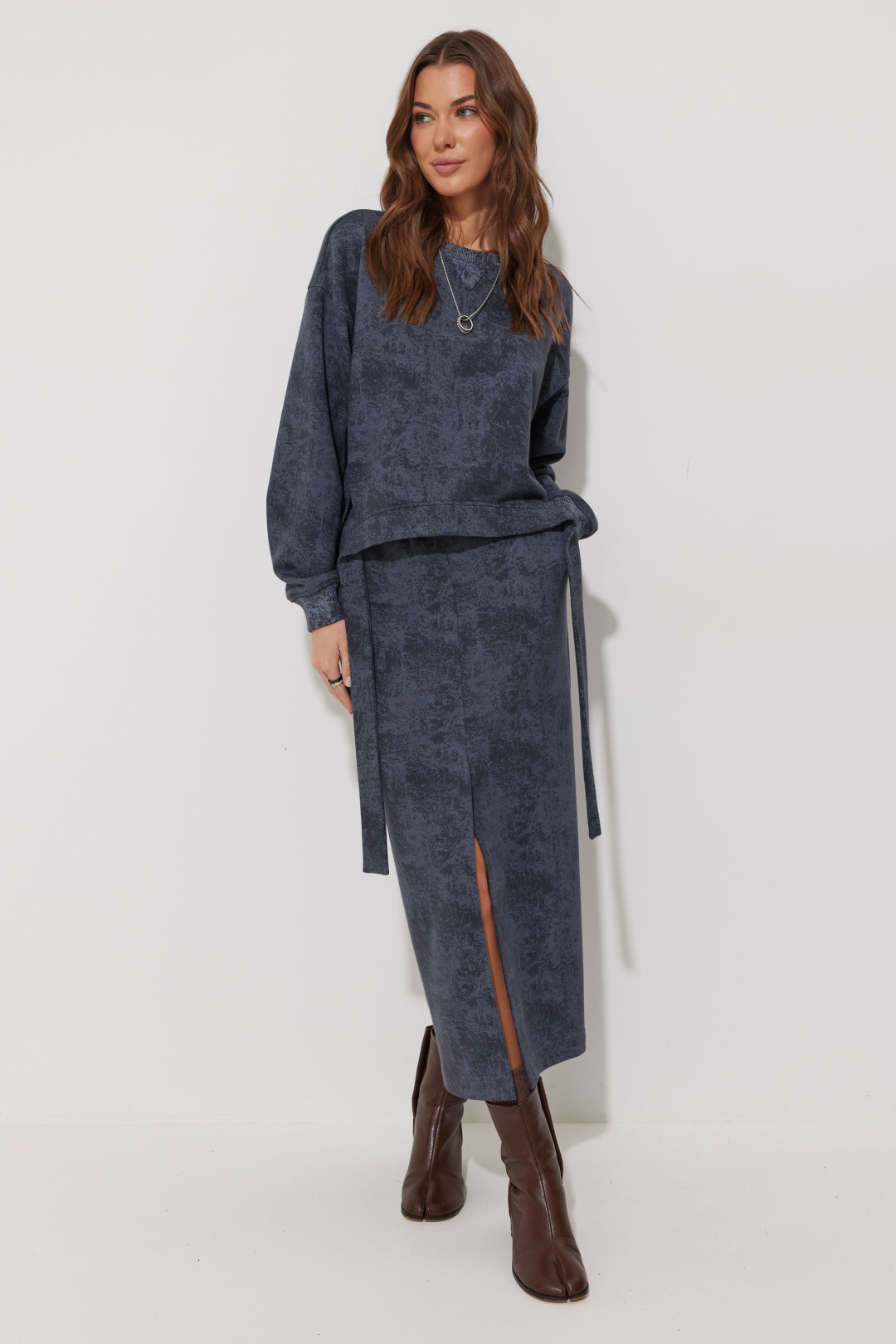 Костюм ЛЮШе 4273 серый - фото 1