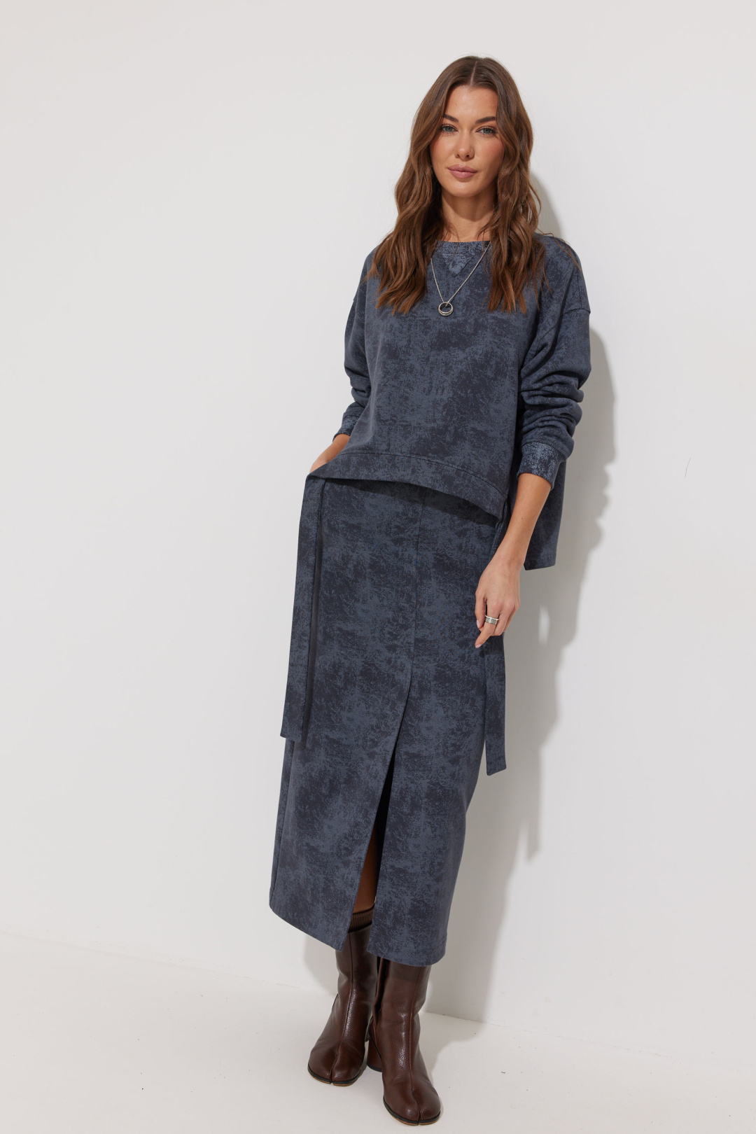 Костюм ЛЮШе 4273 серый - фото 4