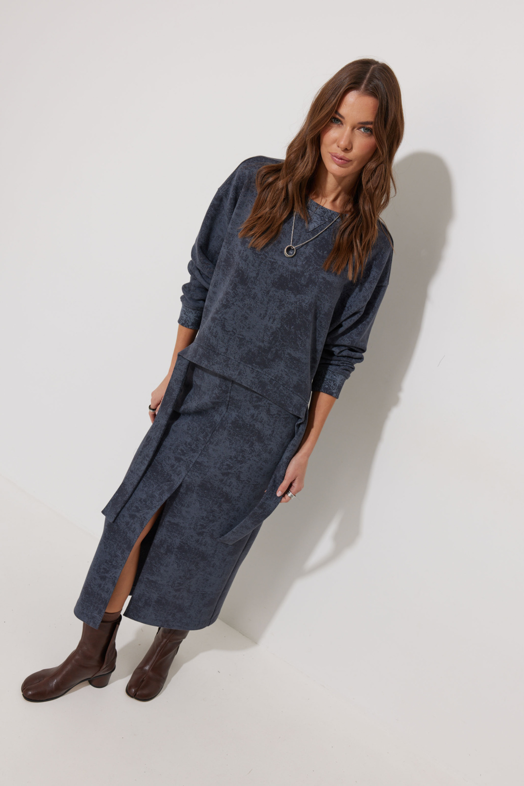 Костюм ЛЮШе 4273 серый - фото 5