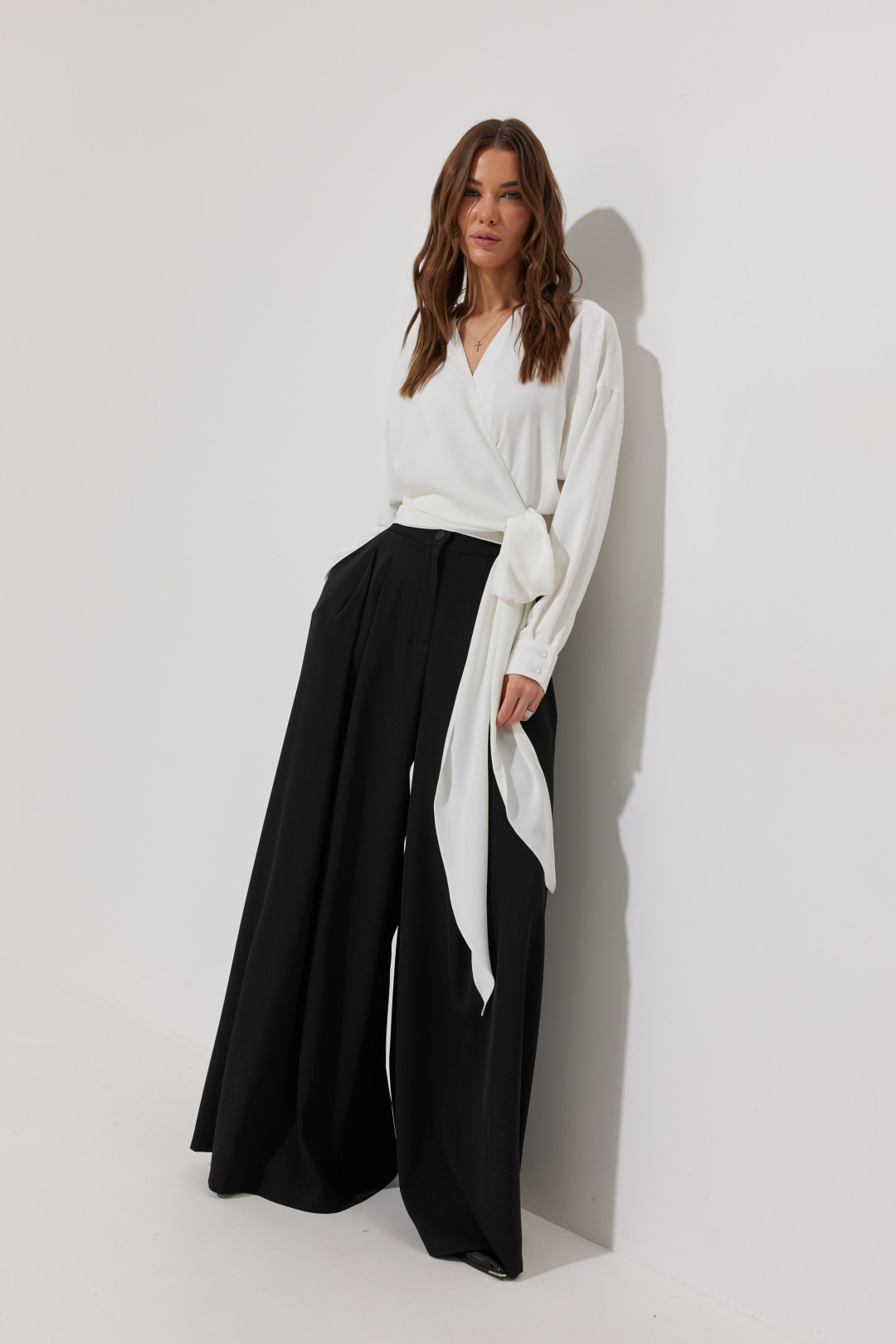 Блузка ЛЮШе 4276 белый - фото 4