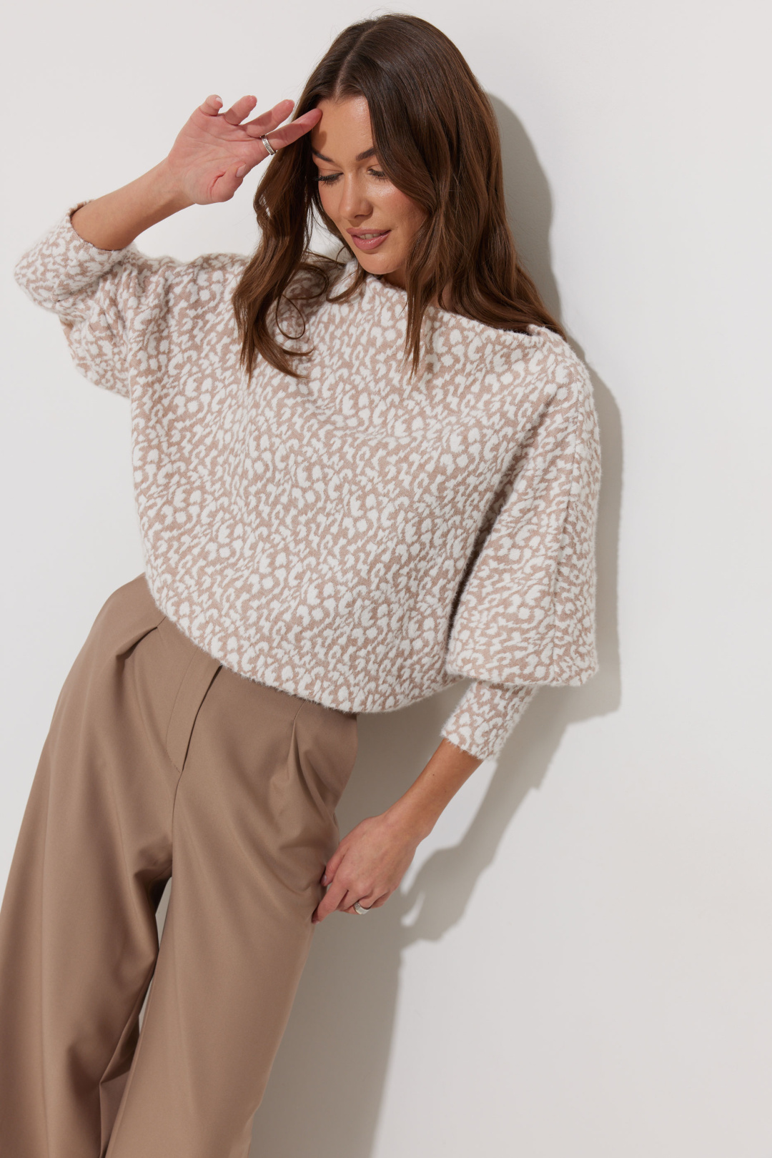 Джемпер ЛЮШе 4277 бежевый - фото 1