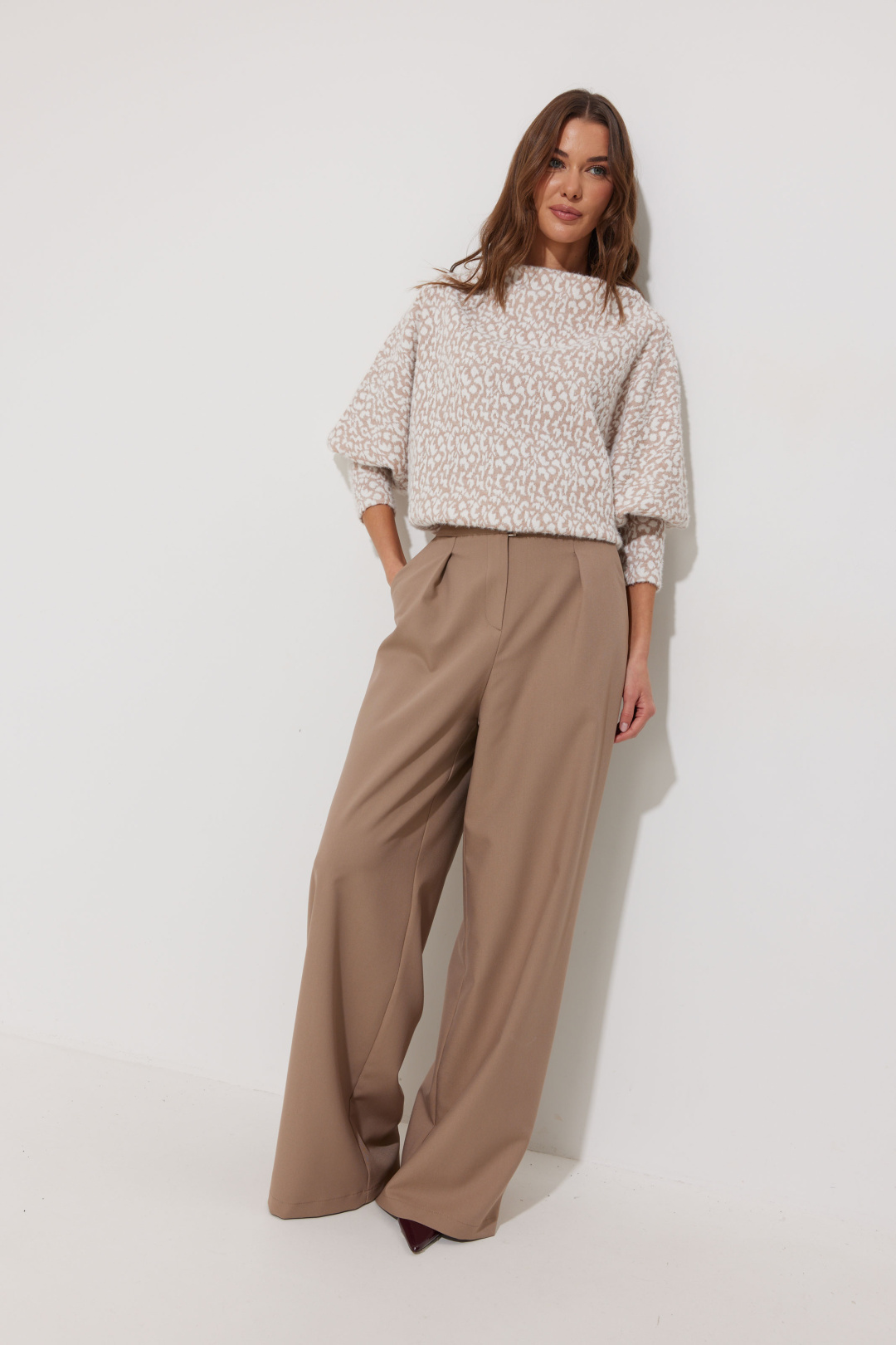 Джемпер ЛЮШе 4277 бежевый - фото 5