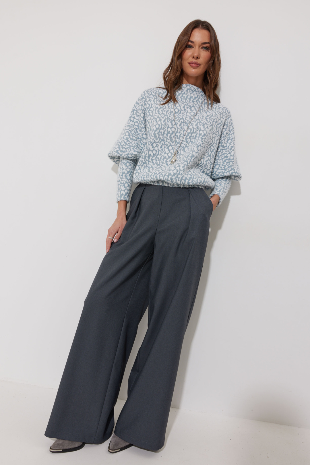 Джемпер ЛЮШе 4277 голубой