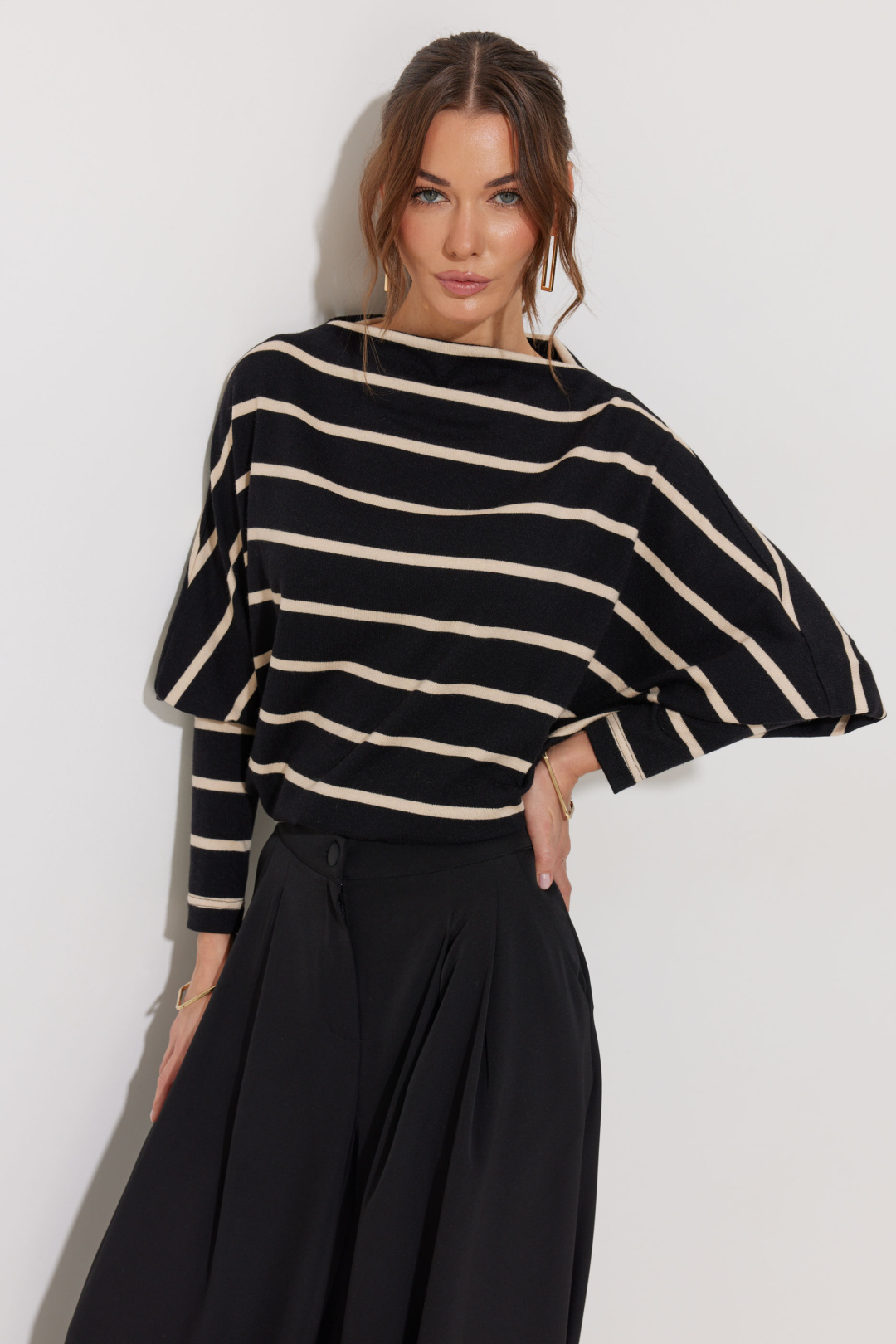 Джемпер ЛЮШе 4287 черный - фото 1