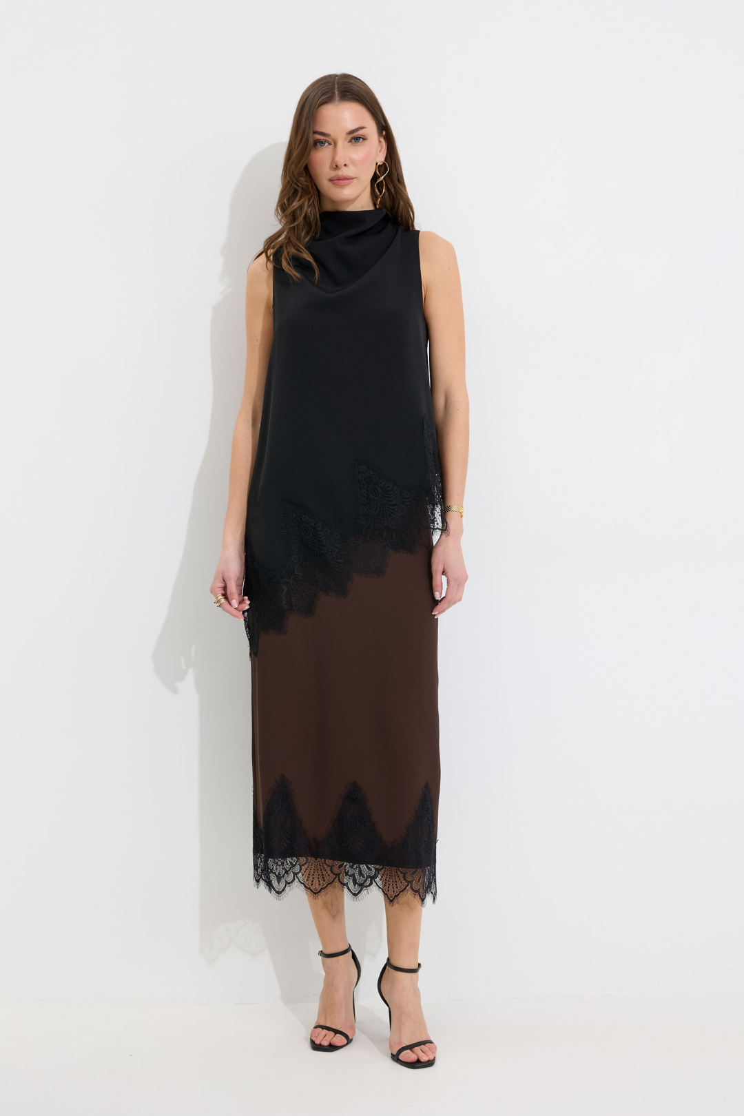 Юбка ЛЮШе 4301 коричневый