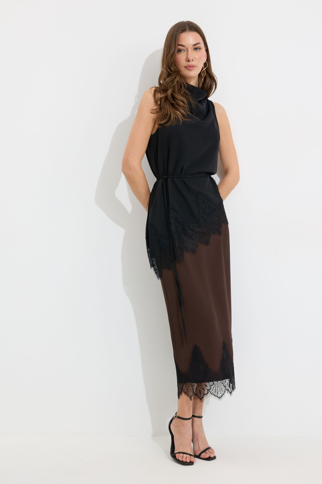 Юбка ЛЮШе 4301 коричневый