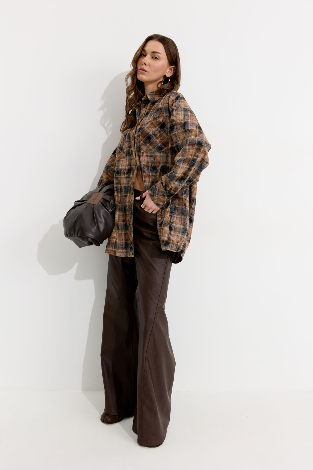 Рубашка ЛЮШе 4303 коричневый