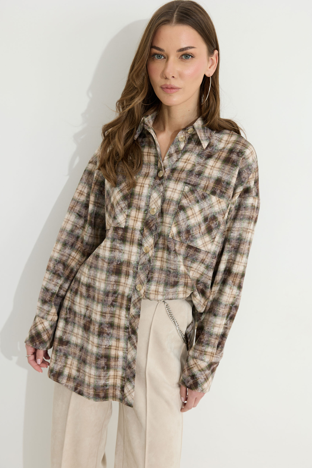 Рубашка ЛЮШе 4303 зеленый - фото 1