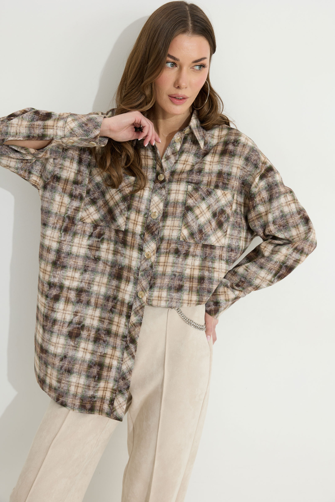 Рубашка ЛЮШе 4303 зеленый - фото 6