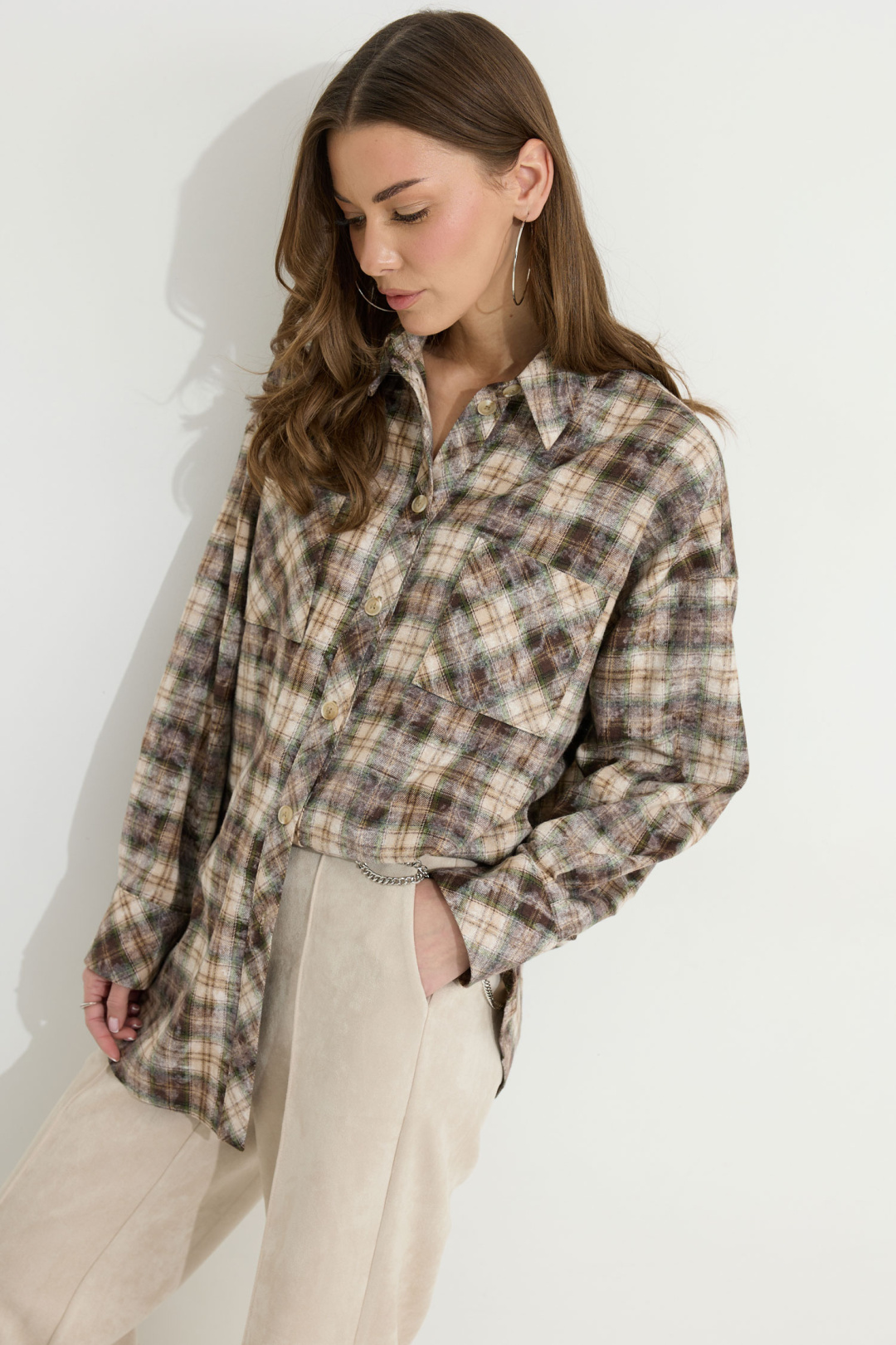 Рубашка ЛЮШе 4303 зеленый