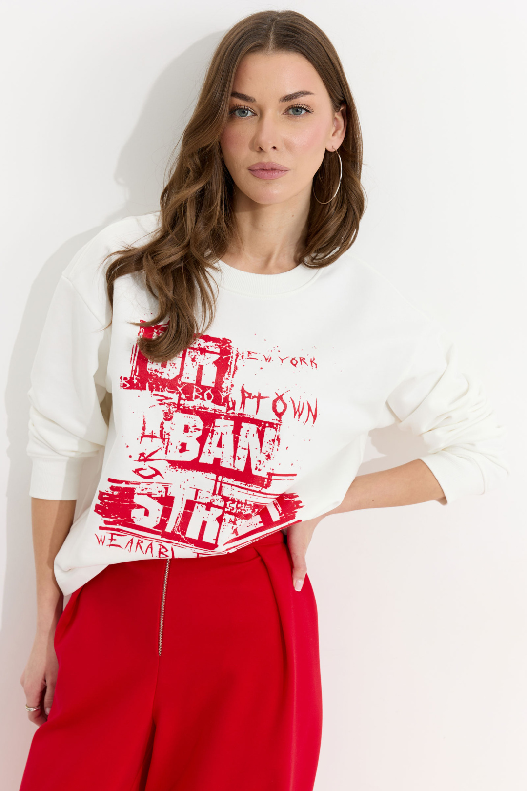 Джемпер ЛЮШе 4309 красный - фото 1