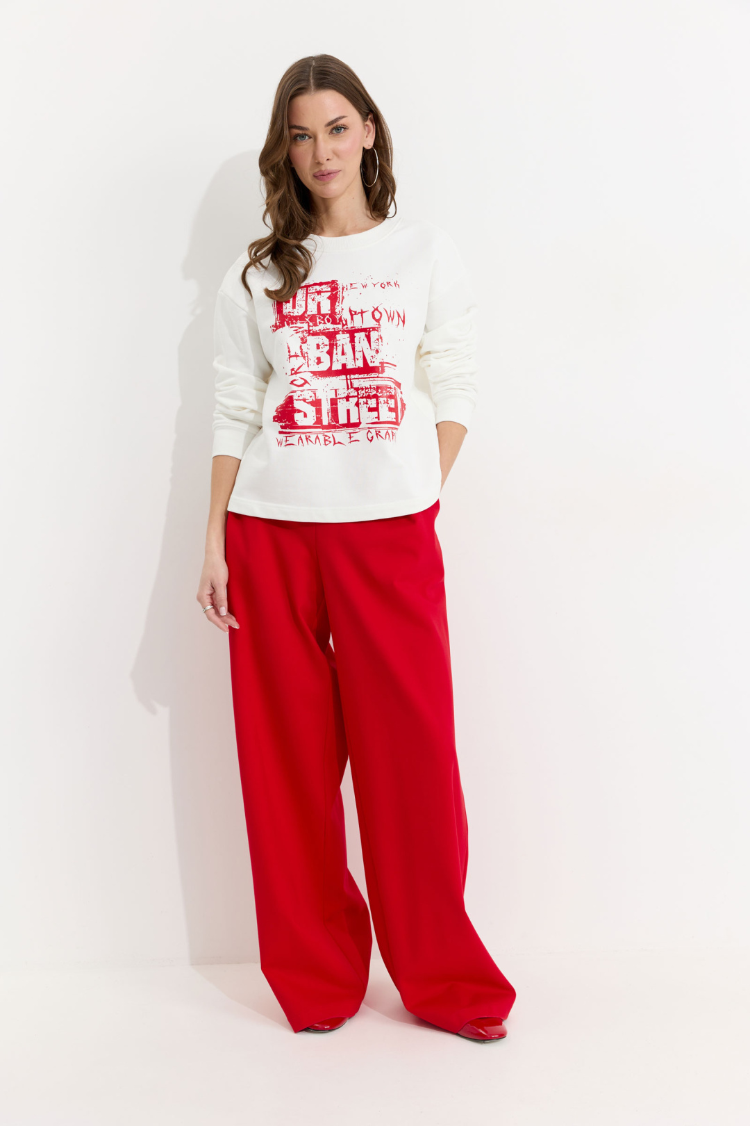 Джемпер ЛЮШе 4309 красный - фото 2