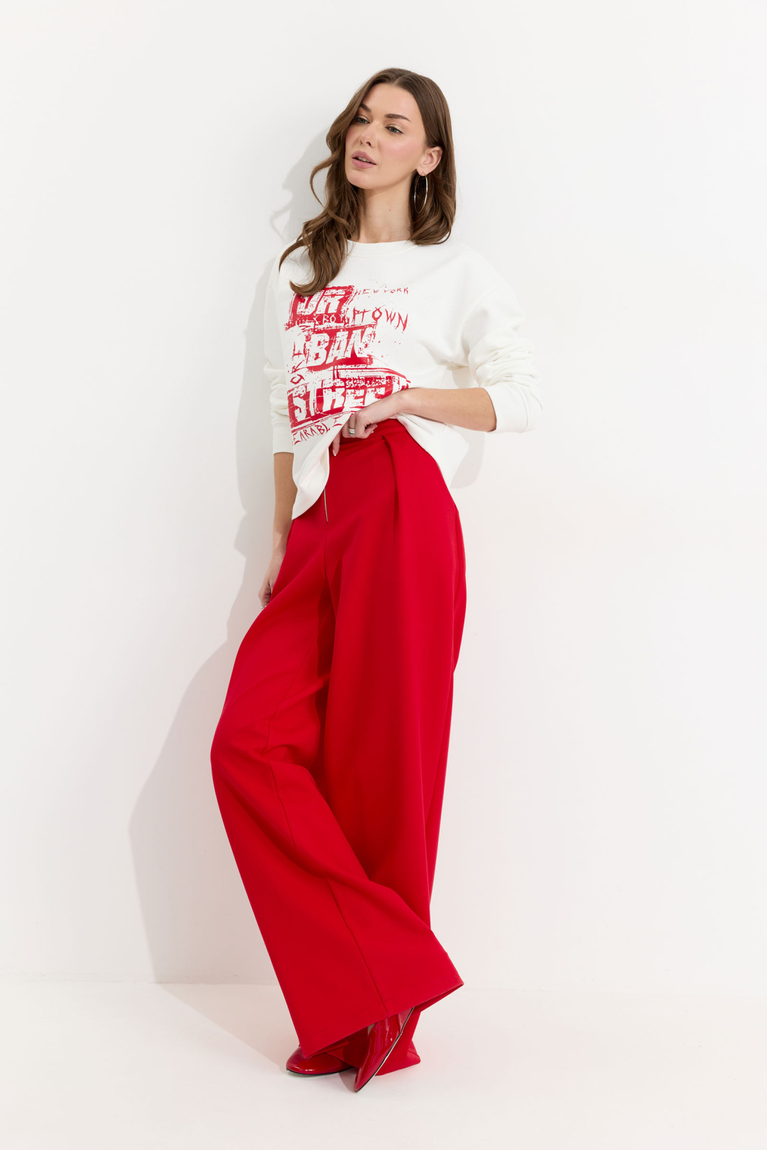 Джемпер ЛЮШе 4309 красный - фото 3