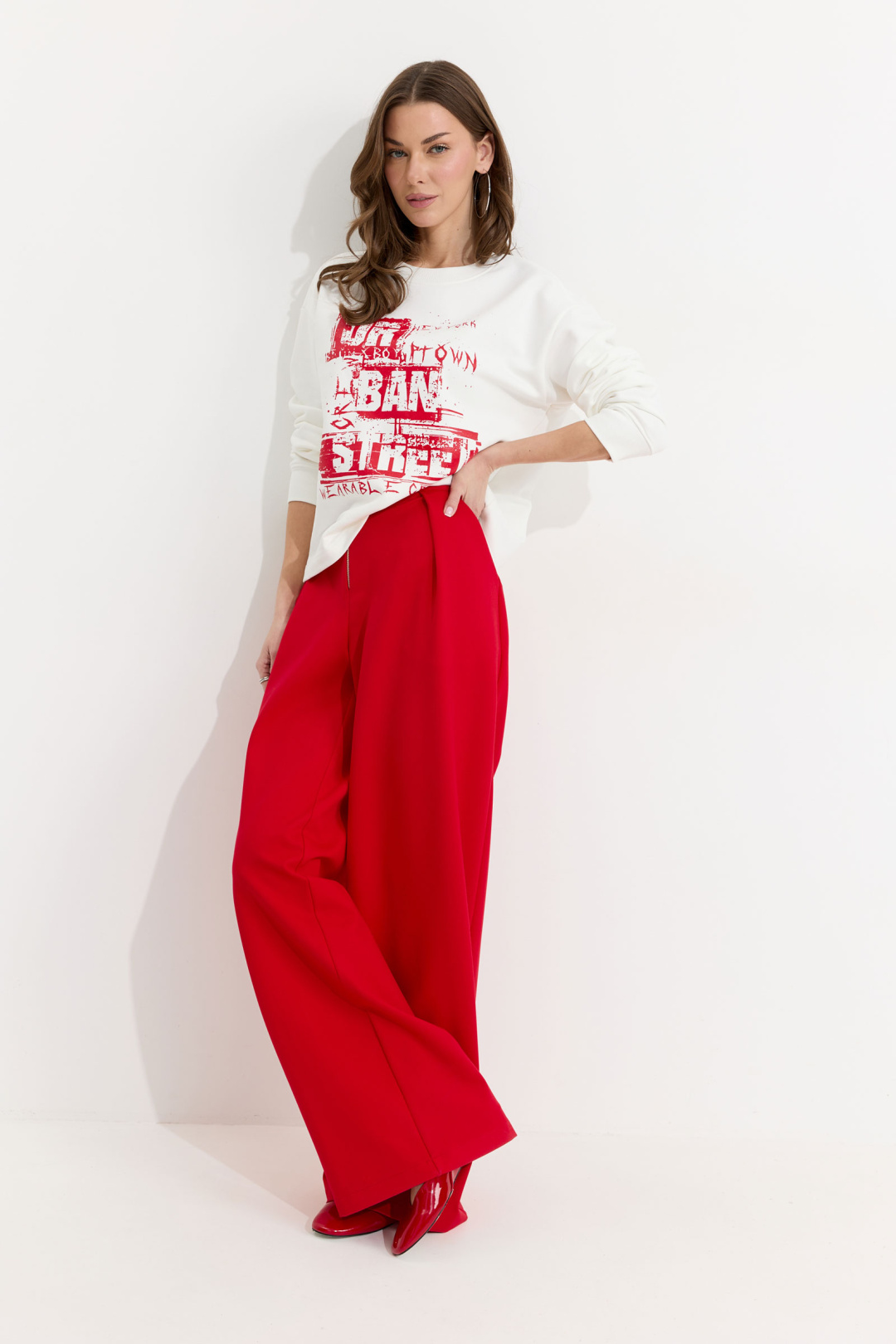 Джемпер ЛЮШе 4309 красный - фото 4