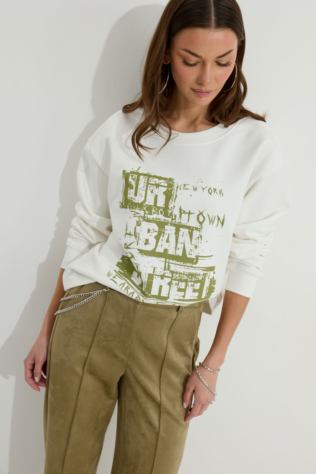 Джемпер ЛЮШе 4309 оливка