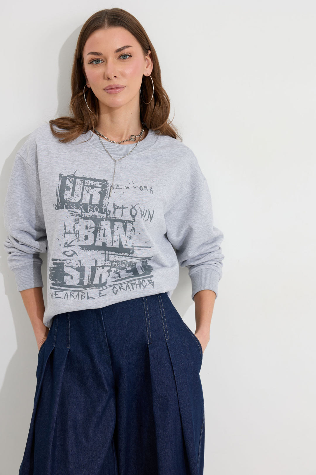 Джемпер ЛЮШе 4309 серый