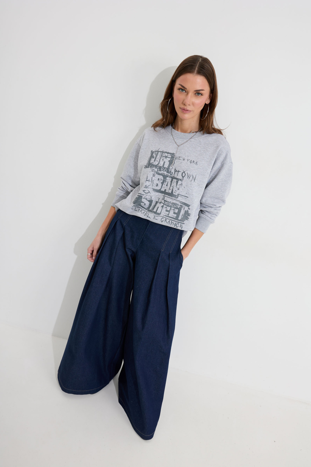 Джемпер ЛЮШе 4309 серый