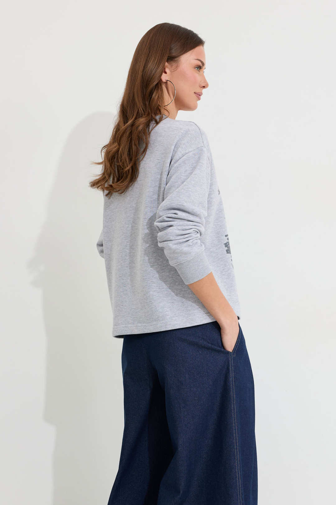 Джемпер ЛЮШе 4309 серый