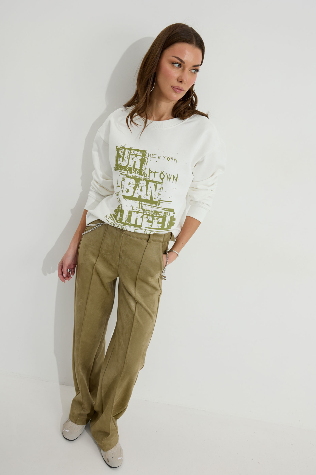 Брюки ЛЮШе 4314 оливка - фото 6