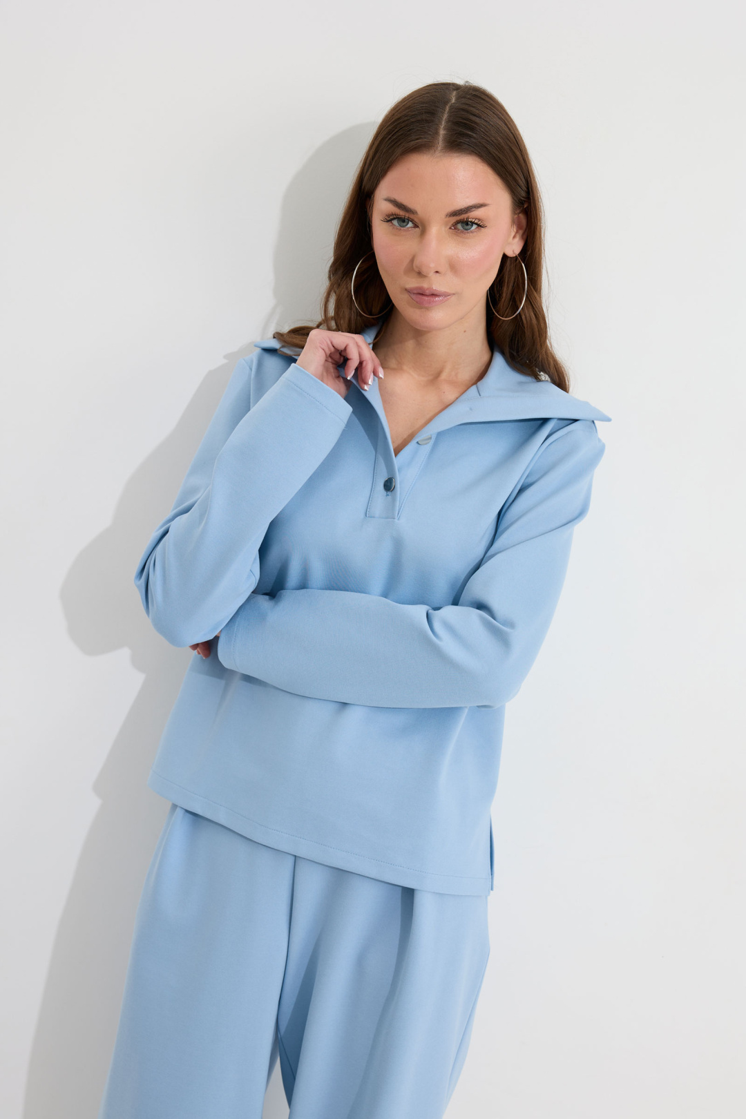 Костюм ЛЮШе 4315 голубой - фото 2