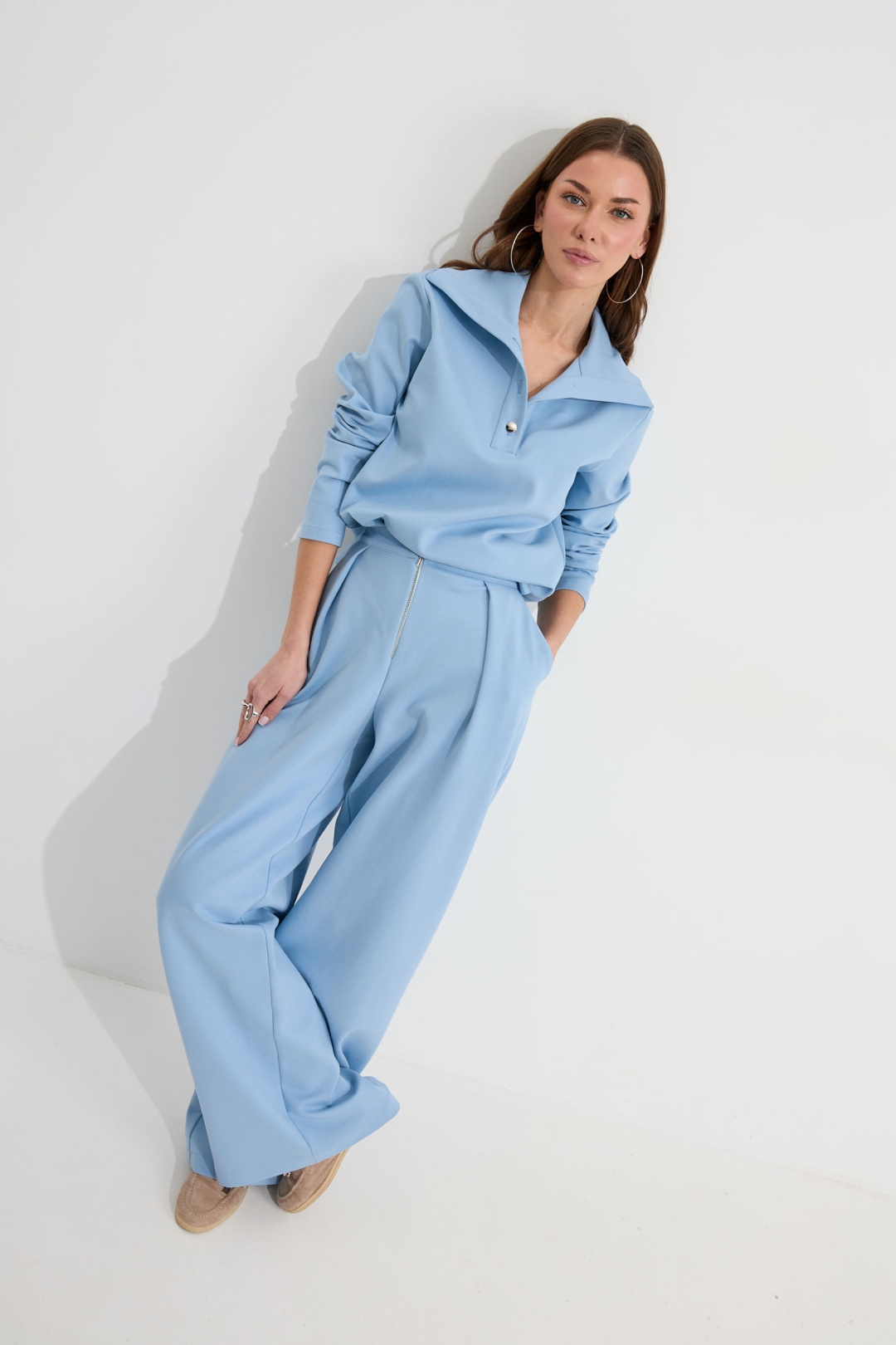 Костюм ЛЮШе 4315 голубой - фото 4