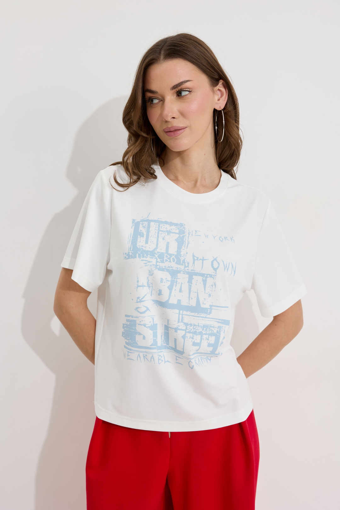 Джемпер ЛЮШе 4319 голубой - фото 1