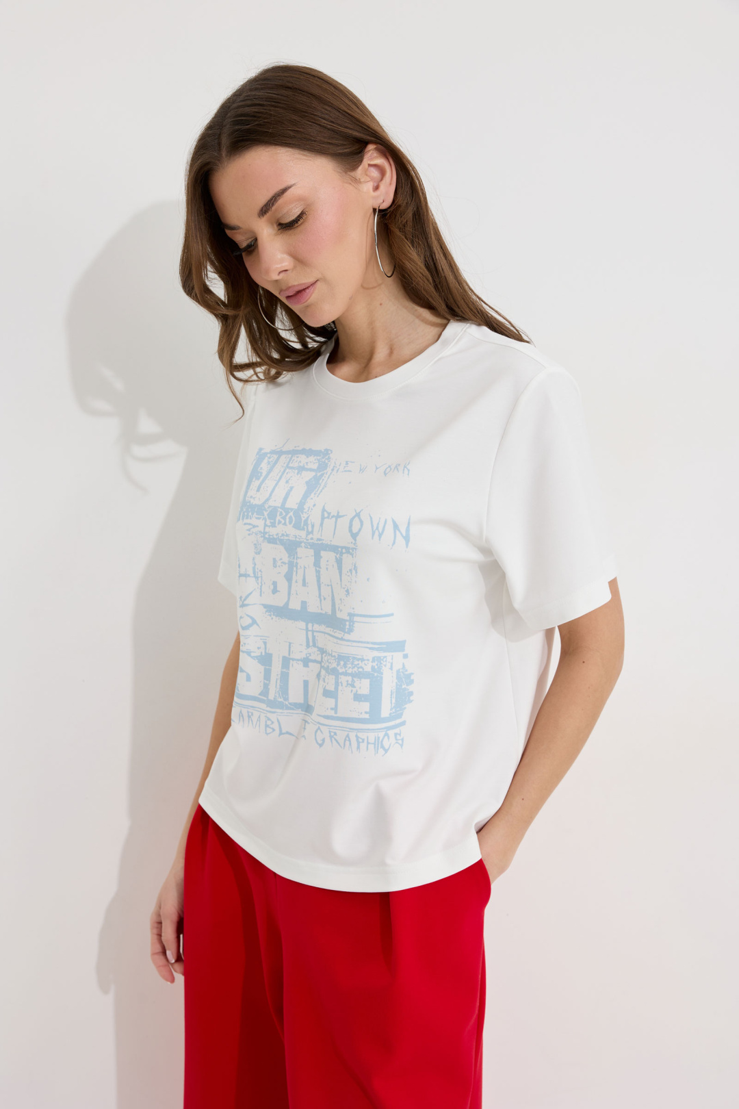 Джемпер ЛЮШе 4319 голубой - фото 2