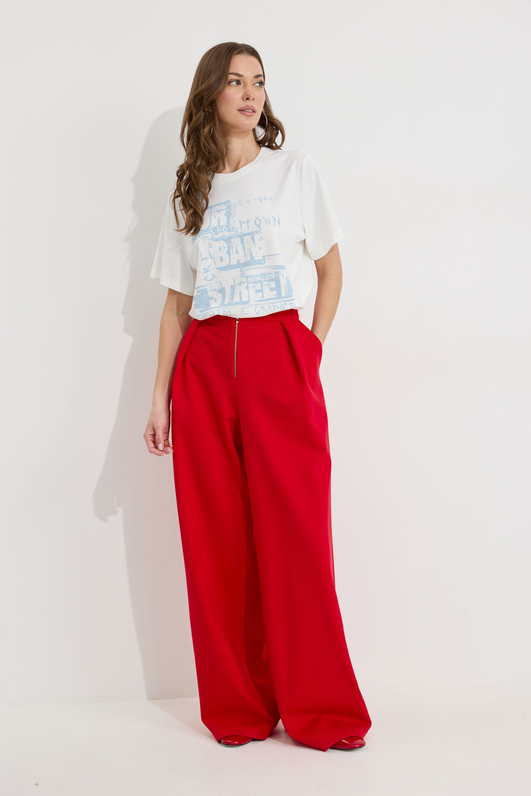 Джемпер ЛЮШе 4319 голубой - фото 3