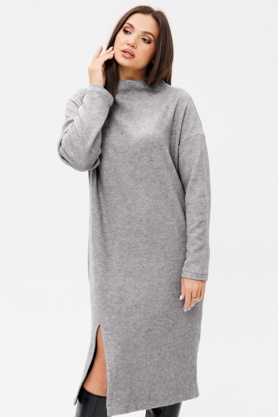 Платье MA CHERIE 4091 серый